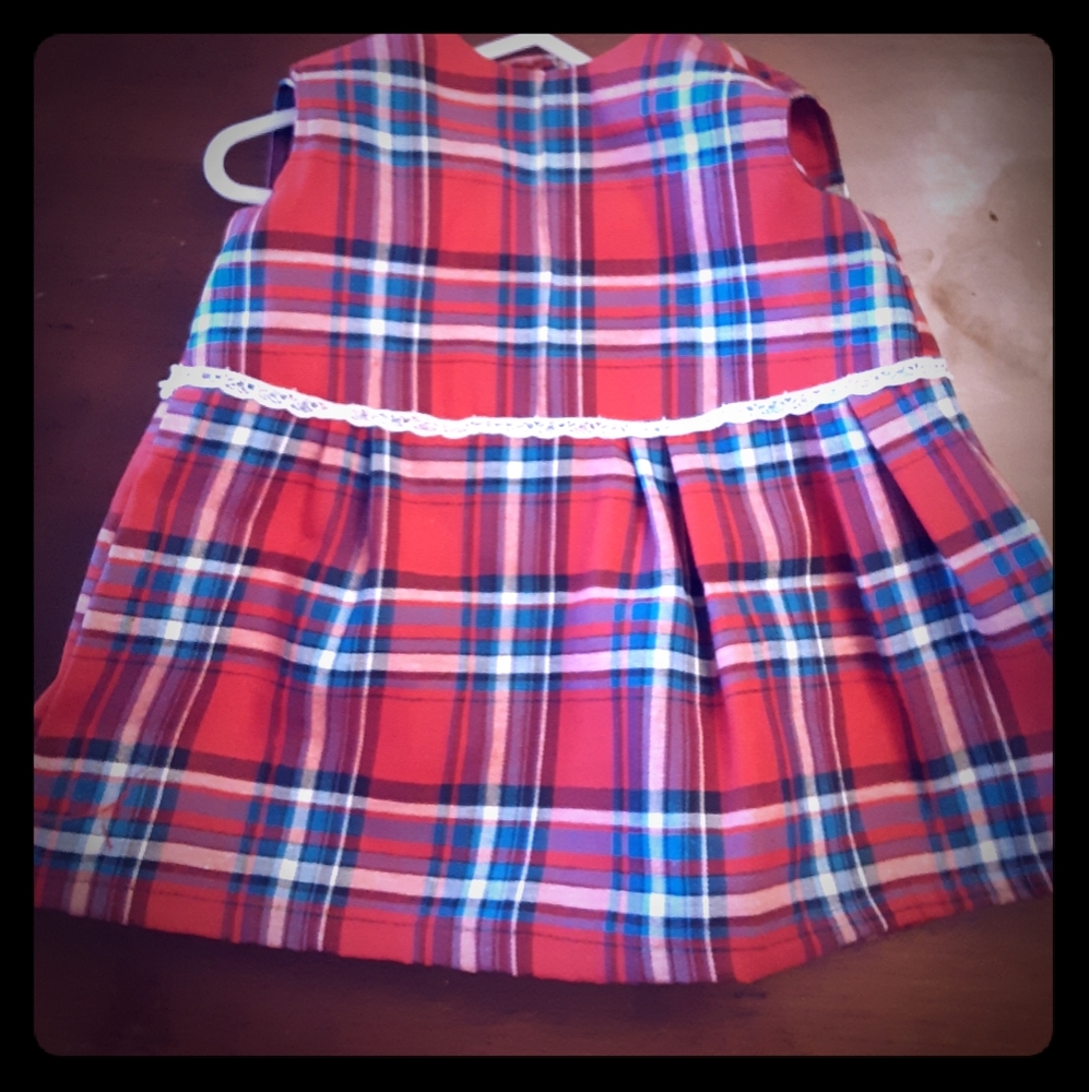 18 mths Dress with bloomers and monogram